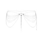 Цепочка трусики или бюст Bijoux Indiscrets Magnifique Waist Chain - silver, украшение на тело вид 3