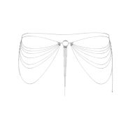 Ланцюжок трусики або погруддя Bijoux Indiscrets Magnifique Waist Chain - silver, прикраса на тіло