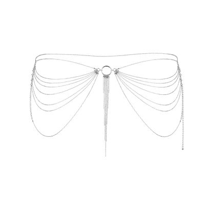 Ланцюжок трусики або погруддя Bijoux Indiscrets Magnifique Waist Chain - silver, прикраса на тіло