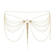 Цепочка трусики или лиф Bijoux Indiscrets MAGNIFIQUE Waist Chain - Gold, украшение на тело