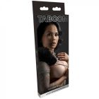 Тиклер-перо черное Taboom Luxury Bondage Essentials на длинной серебристой ручке вид 3