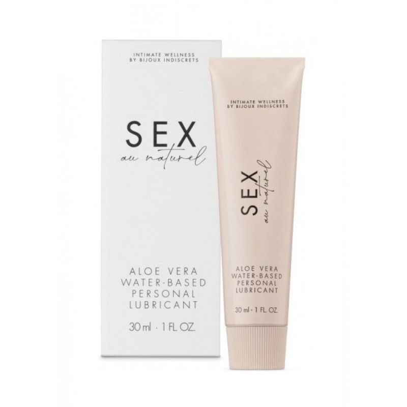 Ухаживающий лубрикант на водной основе Bijoux Indiscrets Sex au Nature – Aloe Vera вид 6