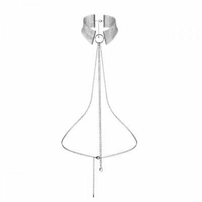 Прикраса Bijoux Indiscrets Desir Metallique Collar - Silver