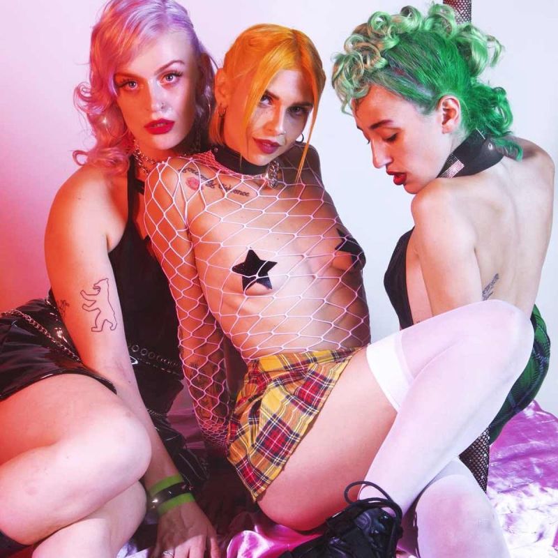 Прикраса для грудей Flash - Heart Black Bijoux Indiscrets вид 13