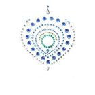 Прикраси для грудей та бікіні зі стразами Bijoux Indiscrets Flamboyant смарагдово-блакитний вид 11