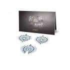 Украшения для груди и бикини со стразами Bijoux Indiscrets Flamboyant изумрудно-голубой вид 9