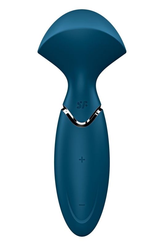 Універсальний компактний масажер Satisfyer Mini Wand-er синій вид 6