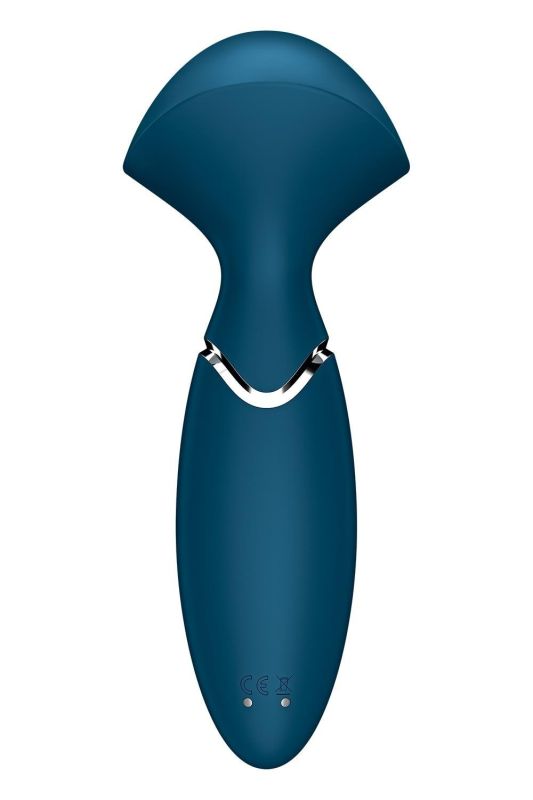 Універсальний компактний масажер Satisfyer Mini Wand-er синій вид 5