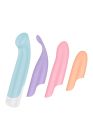 Універсальний набір для інтимної стимуляції Satisfyer Playful Four з 4 різнокольоровими насадками вид 3