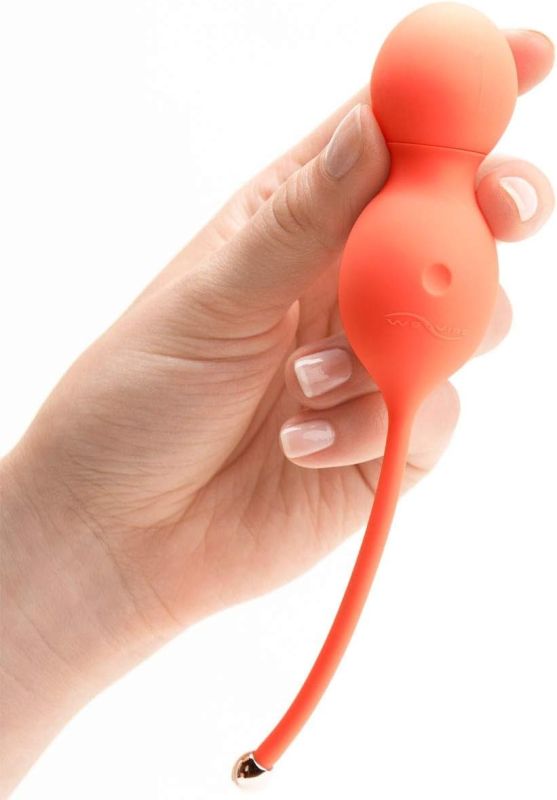 Вагінальні кульки з вібрацією We-Vibe Bloom Kegel Balls вид 7