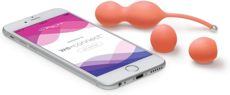 Вагинальные шарики с вибрацией We-Vibe Bloom Kegel Balls вид 3