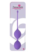 Вагинальные шарики со смещенным центром тяжести Dream toys All Time Favorites фиолетовые