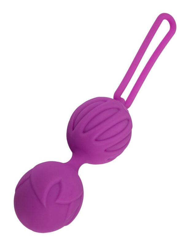 Вагінальні кульки Adrien Lastic Geisha Lastic Bal, розмір S, фіолетові вид 3