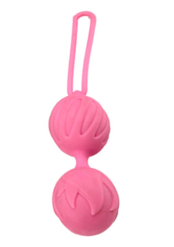 Вагінальні кульки Adrien Lastic Geisha Lastic Balls S, рожеві вид 3