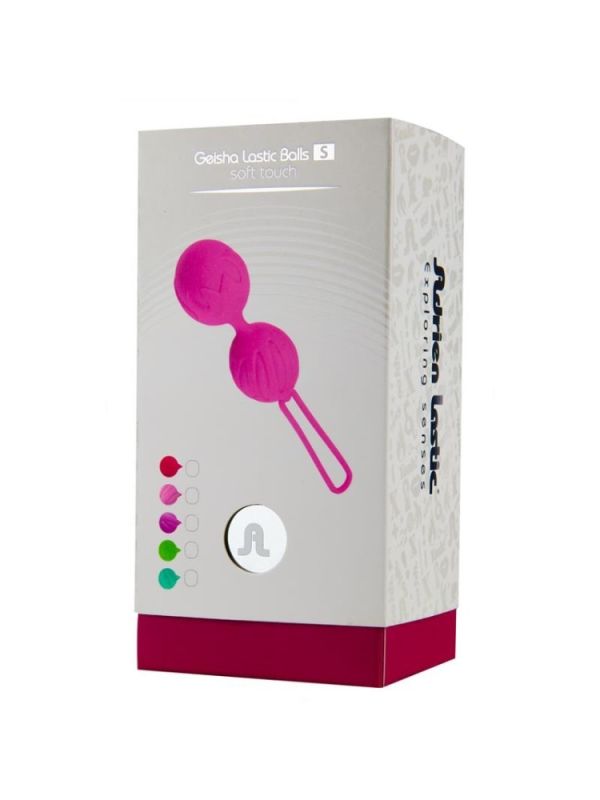 Вагінальні кульки гейші Adrien Lastic, колір фуксія, S вид 3