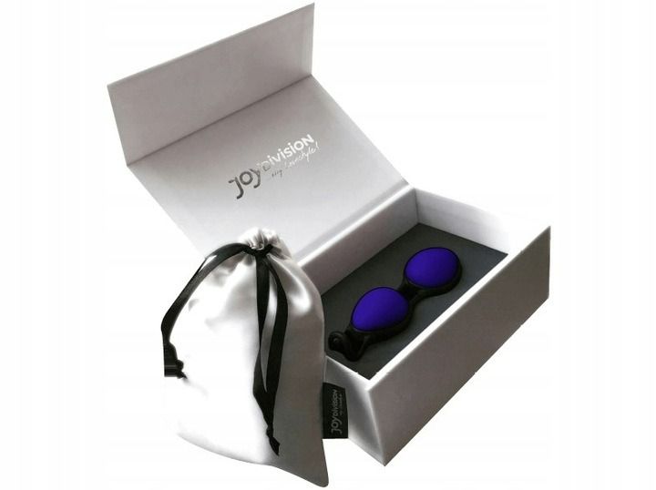 Вагинальные шарики JOYDivision Joyballs Secret синий-чёрный, 3.7 см вид 4