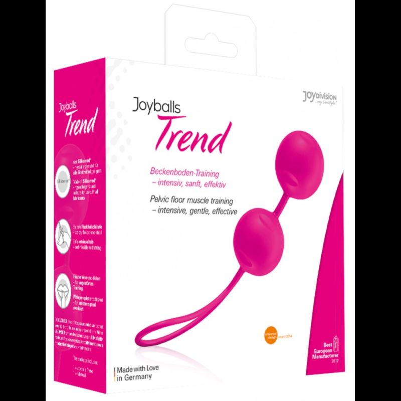 Вагінальні кульки JOY Division Joyballs Trend, magenta вид 3