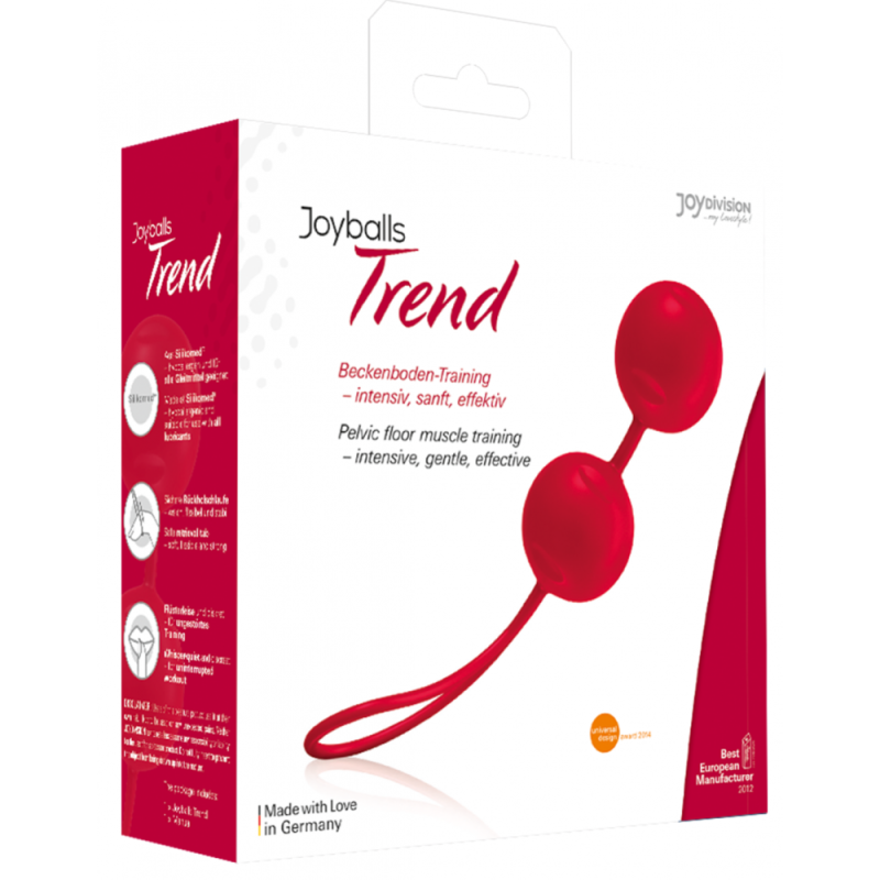 Вагинальные шарики JOY Division Joyballs Trend, red вид 3