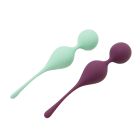 Вагинальные шарики Sweet Em на мягком соединении, фиолетовый, 17 х 3.3 см вид 6