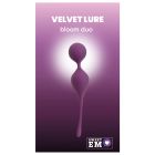 Вагинальные шарики Sweet Em на мягком соединении, фиолетовый, 17 х 3.3 см вид 2