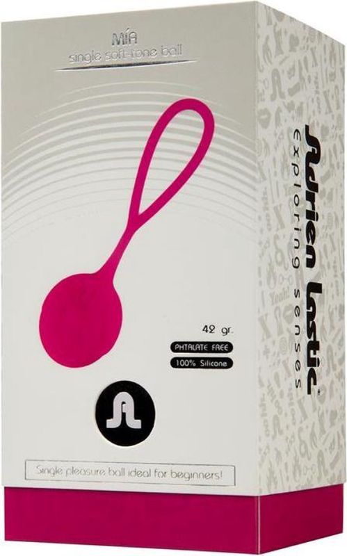 Вагінальна кулька Adrien Lastic Mia Geisha Ball S Magenta з подвійною щільністю, рожева вид 6