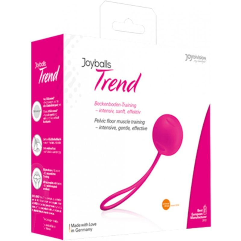 Вагінальна кулька, рожева, 3.5 см Joyballs Trend вид 5