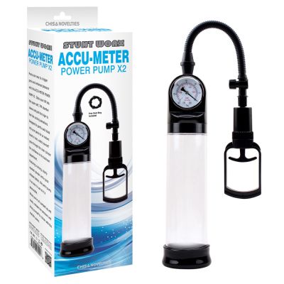 Вакуумная помпа с манометром Chisa Accu-Meter Power Pump X2