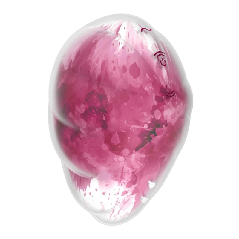 Вакуумно-імпульсний стимулятор для клітора Satisfyer Cloud Dancer, червоний вид 5