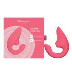 Стимулятор точки G и клитора Womanizer Blend Pink вакуум и вибрация, нежно-розовый вид 2