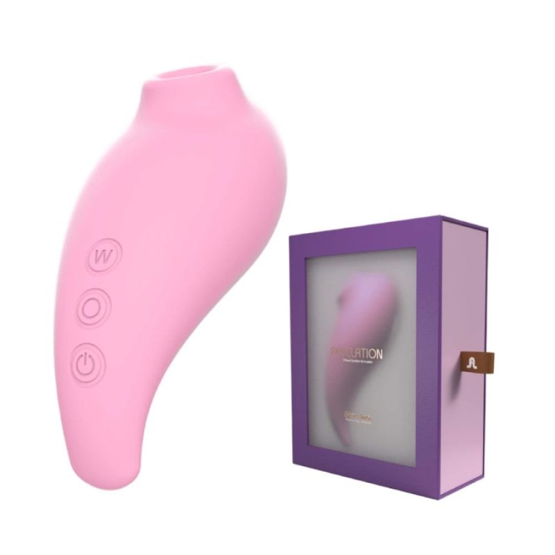 Вакуумний кліторальний стимулятор Adrien Lastic Revelation рожевий вид 2
