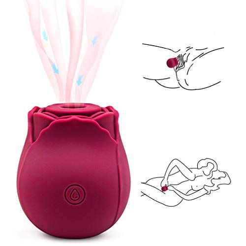 Вакуумний кліторальний стимулятор Chisa Rose Petal (Rose Red) вид 6