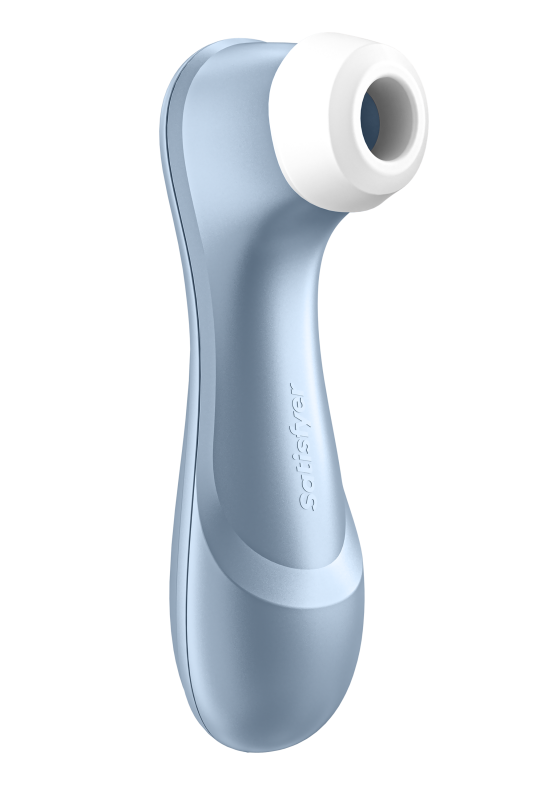 Вакуумный клиторальный стимулятор SATISFYER PRO 2 голубой вид 6