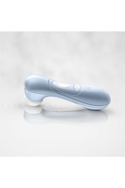 Вакуумний кліторальний стимулятор SATISFYER PRO 2 блакитний вид 11