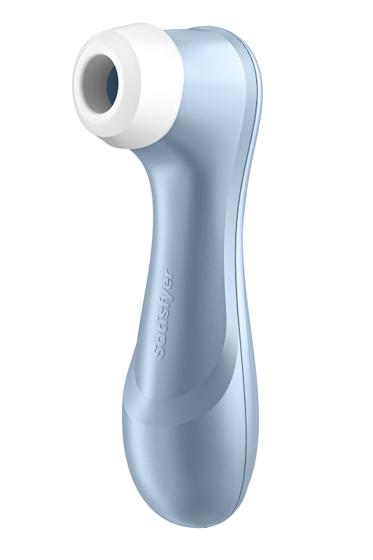 Вакуумний кліторальний стимулятор SATISFYER PRO 2 блакитний вид 2
