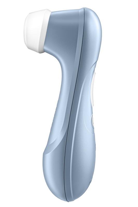 Вакуумный клиторальный стимулятор SATISFYER PRO 2 голубой вид 3