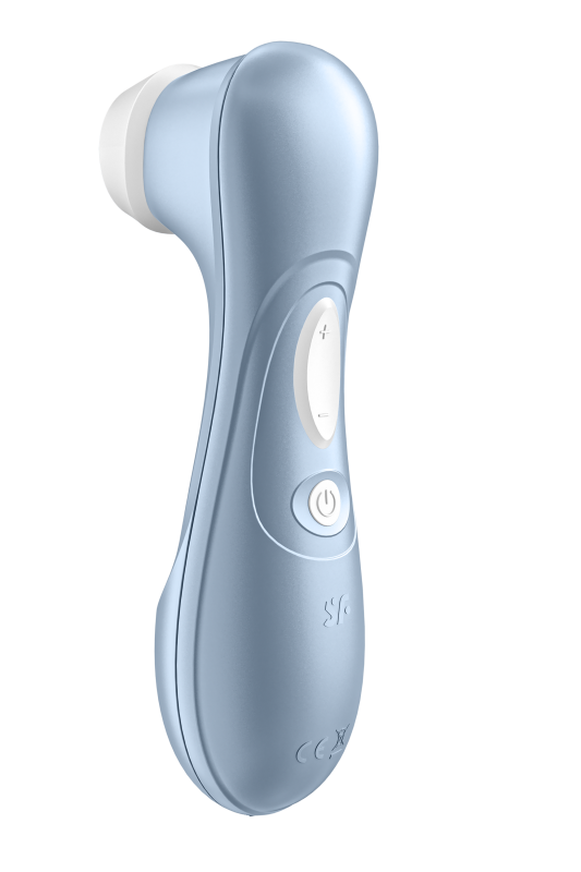 Вакуумный клиторальный стимулятор SATISFYER PRO 2 голубой вид 8