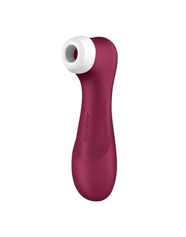 Вакуумний кліторальний стимулятор Satisfyer Pro 2 Generation 3 Satisfyer Liquid Air, бордовий вид 3