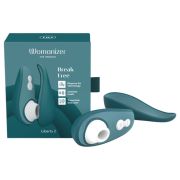 Вакуумний кліторальний стимулятор Womanizer Liberty 2 Dark Petrol, синій