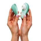 Вакуумный клиторальный стимулятор, Womanizer Liberty 2 Sage, светло-зеленый вид 8