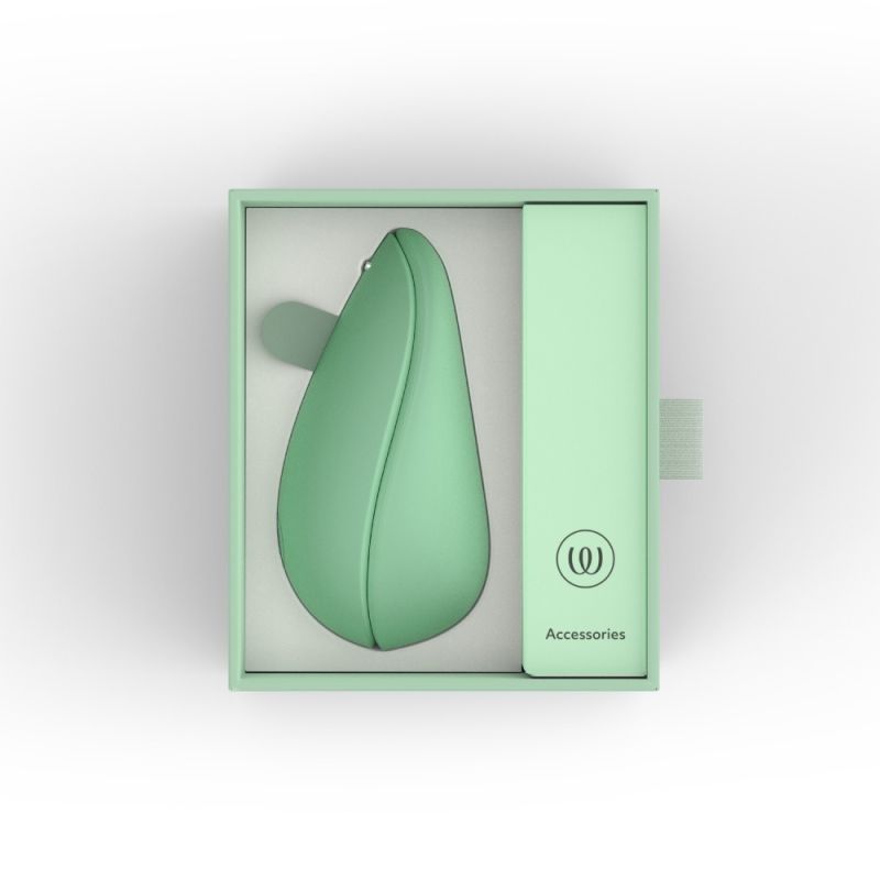 Вакуумний кліторальний стимулятор, Womanizer Liberty 2 Sage, світло-зелений вид 15