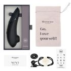 Вакуумний кліторальний стимулятор Womanizer Next Black, чорний вид 14