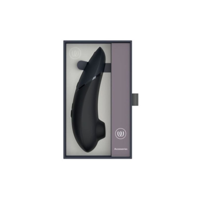 Вакуумный клиторальный стимулятор Womanizer Next Black, черный вид 15