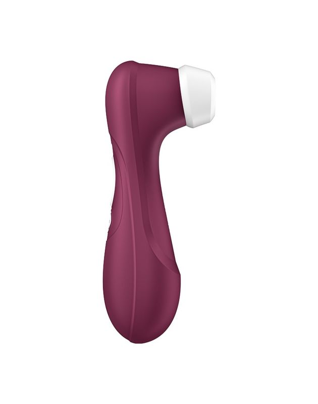 Вакуумний смарт стимулятор Satisfyer Pro 2 Generation 3 Liquid Air Technology, бордовий вид 6