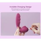 Вакуумный стимулятор BeYourLover Tara Purple с вагинальным отростком и подогревом, фиолетовый вид 6