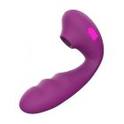 Вакуумний стимулятор BeYourLover Tara Purple з вагінальним відростком та підігрівом, фіолетовий вид 2