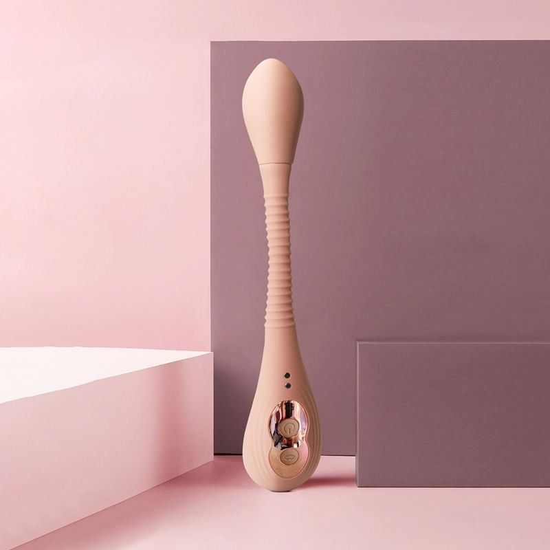 Вакуумный стимулятор для клитора Sweet Em Velvet Lure коричневый USB вид 13