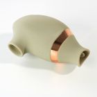 Вакуумный стимулятор клитора с функцией лизания (подвижный язычок) Sweet Em Velvet Lure, зеленый USB вид 2