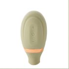 Вакуумный стимулятор клитора с функцией лизания (подвижный язычок) Sweet Em Velvet Lure, зеленый USB вид 5