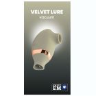 Вакуумный стимулятор клитора с функцией лизания (подвижный язычок) Sweet Em Velvet Lure, зеленый USB вид 11