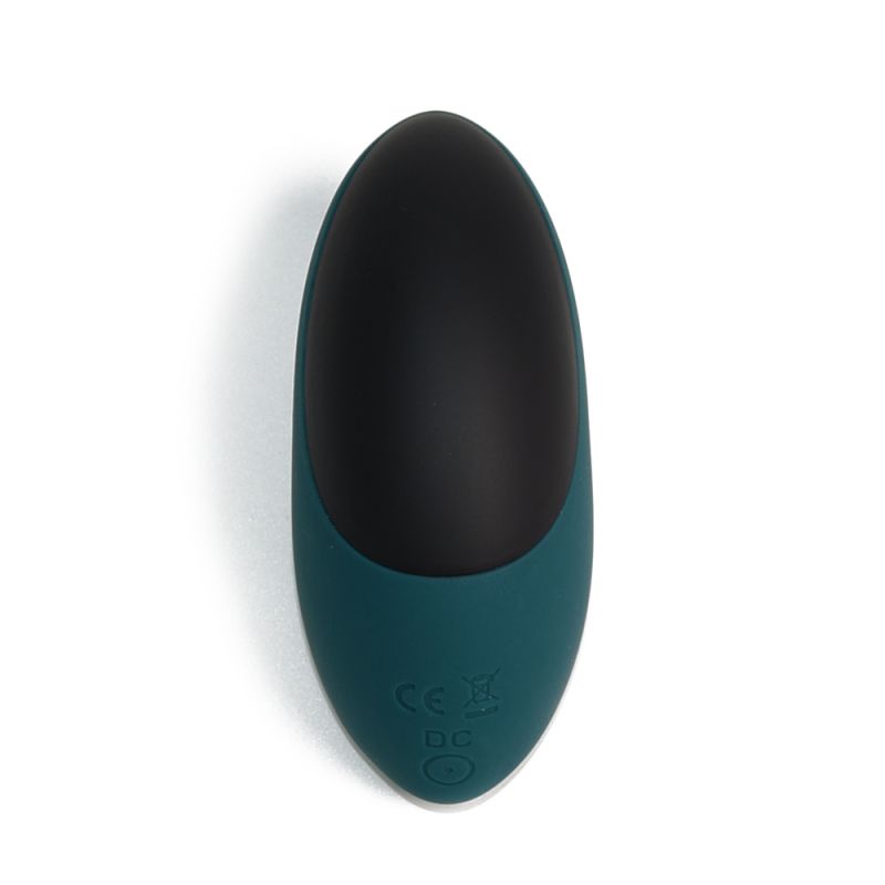 Вакуумний стимулятор для клітора Sweet Em, чорно-зелений вид 5